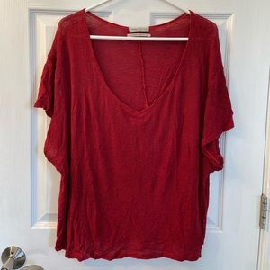Urban Outfitters Red T-shirt